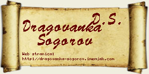 Dragovanka Šogorov vizit kartica